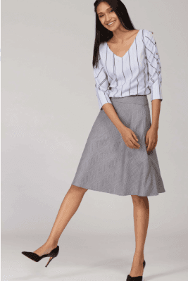 A line Flowy Skirt