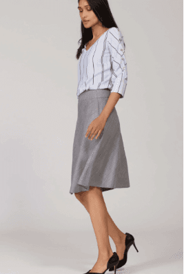 A line Flowy Skirt - View 4