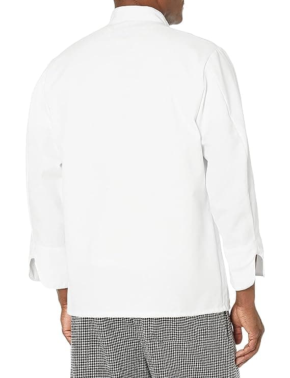 Chef Designs Men’s Ten Pearl Button Chef Coat - View 2
