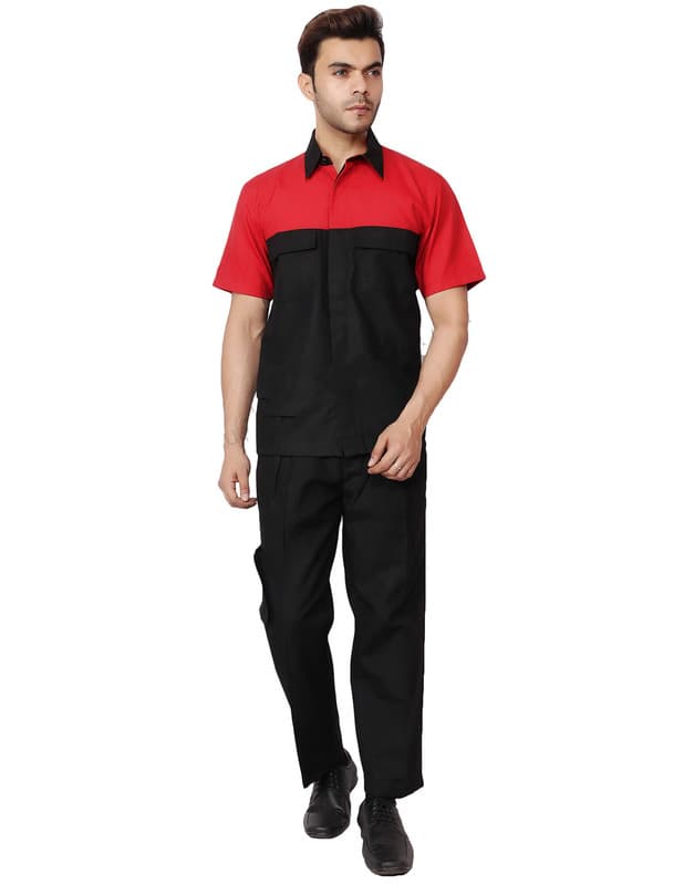 Cotton Half sleeves Mahindra Technician Complete Uniform