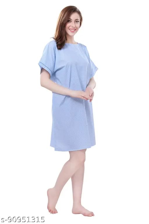 Hospital Patient Pure Cotton Unisex Gown